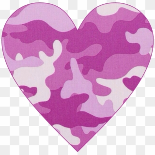 Heart Pinkcamo Camo Pink Cute Fun Love Awesome Banner - Camouflage Blue And Gray Clipart