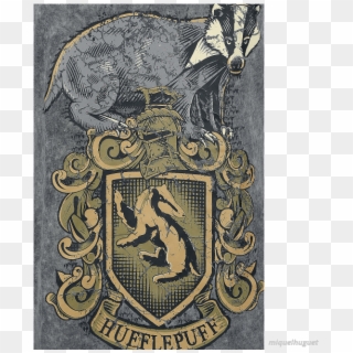 Hufflepuff Crest Clipart