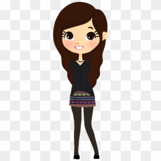 Chica Hipster Tumblr Png - Demi Lovato Cartoons Clipart