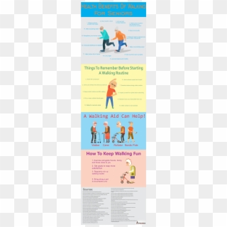 Despite These Objections, The Many Health Benefits - Benefits Of Walking For Seniors Clipart