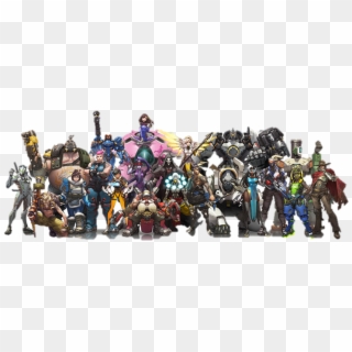 Overwatch - Overwatch All Heroes Png Clipart