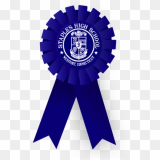 Staples Named A Blue Ribbon School - Blue Ribbon Clipart Transparent - Png Download
