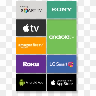Soon To Be Made Available On Roku And Amazon Fire Tv - Smart Tv Clipart