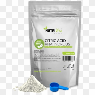 Citric Acid Anhydrous 100% Pure - L Citrulline Pharmaceutical Grade Clipart
