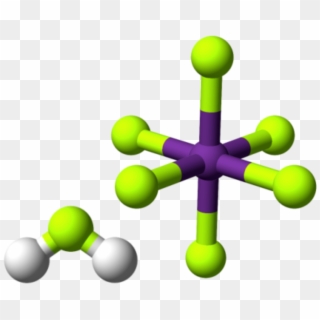 This Is The Structure Of Fluoroantimonic Acid - Geometria Molecular Del Hexafluoruro De Azufre Clipart