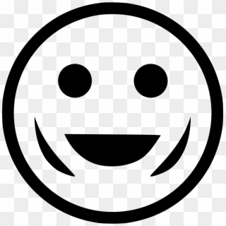 Happy Smile Smiley Comments - Crying Rain Emoji Black And White Clipart
