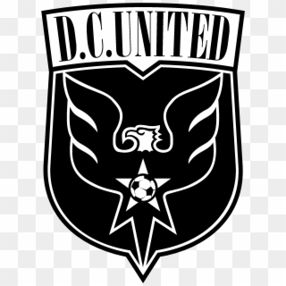 Dc United Logo Black And Ahite - Dc United Fc Logo Clipart