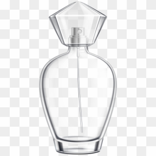Empty Perfume Bottle Transparent Clip Art Image - Perfume - Png Download