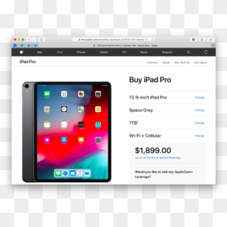 Ipad Pro 2018 Price Clipart