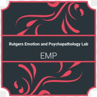Welcome To The Emotion And Psychopathology Lab At Rutgers - Graphic Design Clipart