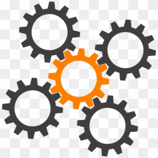 Small - Cogs Free Clipart - Png Download