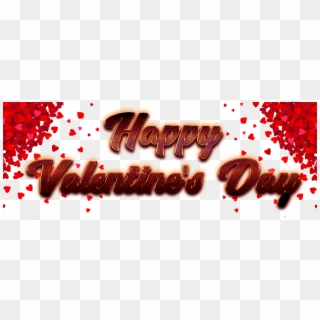 Happy Valentines Day Png Hd - Happy Valentine Day Word Clipart