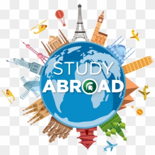 Study Abroad Elite Overseas Education - Abroad Education Clipart