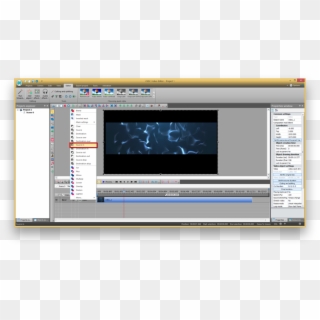The Second Method Enables You To Make A 'video In Text' - Vsdc Free Video Editor Special Effects Clipart