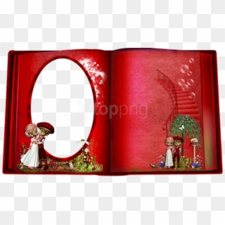 Free Png Best Stock Photos Red Book Love Transparent - Love Photo Frames Background Clipart