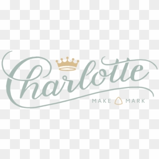 Powered By Orthocarolina, Supported By Share Charlotte, - Calligraphy Clipart