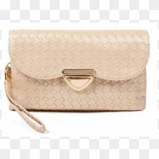 Vogue Star Basket Weave Designer Women Clutch Handbag - Shoulder Bag Clipart