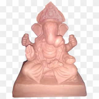 1 Feet Dagadusheth Ganesha Rs - Statue Clipart