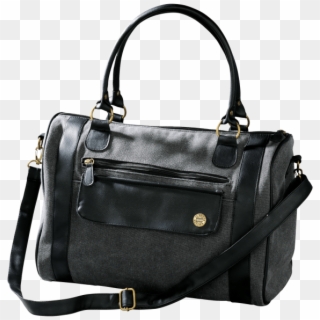 Merona Satchel Handbag Black Clipart