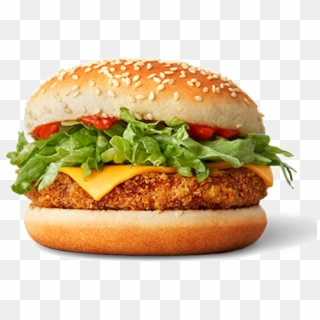 Mcdonalds Burger Png Background Image - Spicy Vegetable Deluxe Mcdonalds Clipart