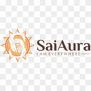 Aura Of Shirdi Sai - Sai Baba Logo Png Clipart