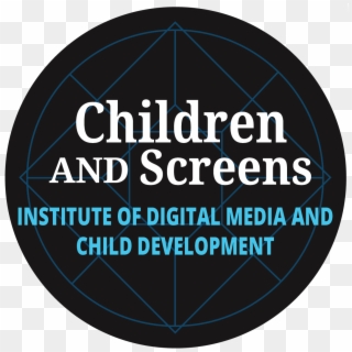 New Children And Screens Logo - Circle Clipart