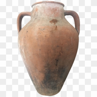 Vintage Turkish Water Jar On Chairish - Stone Water Jar Png Clipart