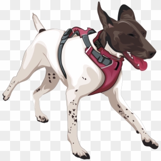 Dog Run Png - Dog Catches Something Clipart
