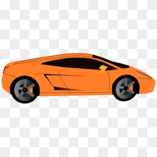 Accent Auto Vector Png - Orange Car Clipart Transparent Png