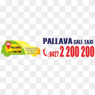Pallava Call Taxi - Graphic Design Clipart