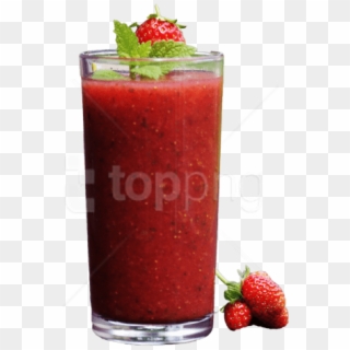 Free Png Download Smoothie Fruit Strawberry Png Images - Strawberry Juice Png Clipart