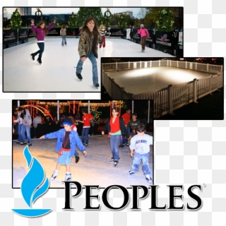 Skating-peoples - Peoples Natural Gas Clipart
