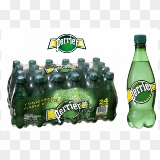 Perrier Carbonated Natural Spring Water In Convenient - Perrier Plastic Bottle Clipart