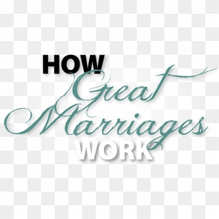 How Great Marriages Work - Happy Marriage In God Clipart