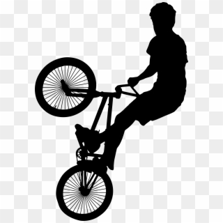 Clip Art Freeuse Download Bmx Silhouette At Getdrawings - Bmx Silhouette Png Transparent Png