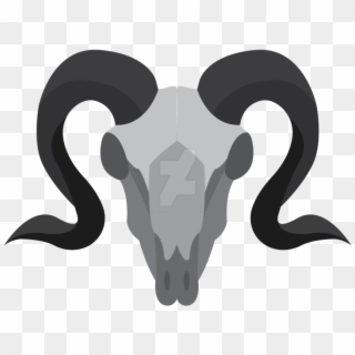 Goat Logo Png - Goat Skull Logo Clipart