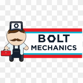 Bolt Mechanics Logo - Cross-stitch Clipart