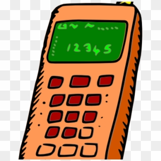 Mobile Phone Clipart Image Of Cellphone Clipart 6080 - Old Mobile Phone Clipart - Png Download