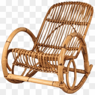 Bamboo Rocking Chair - Franco Albini Rocking Chair Clipart