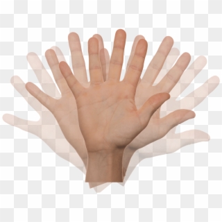Hand, Wave, Motion, Movement, Fingers - Hand Saying Goodbye Clipart
