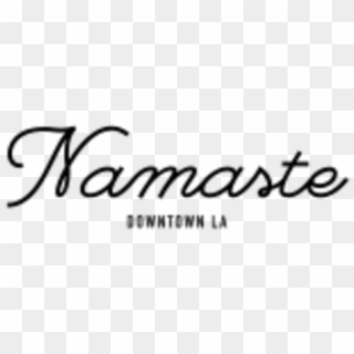 Namaste - Calligraphy Clipart
