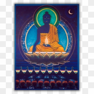 Akshobhya Originates From The Blue Syllable Hum - Akshobhya Buddha Clipart