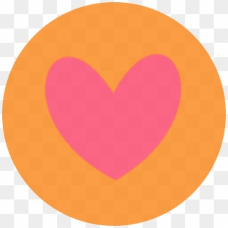In Circle Orange Png Clipart