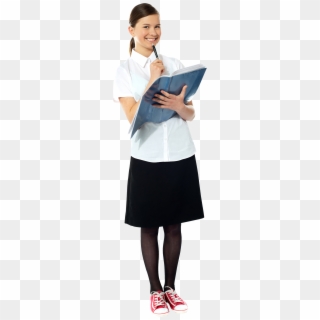 Student Royalty-free Png Image - School Uniform Student Reading Clipart