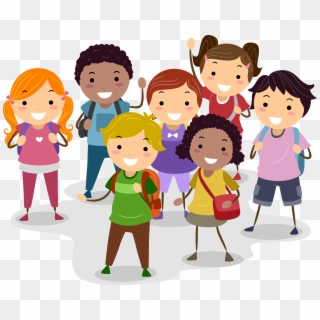 Free Png Kids School Students Images Png Png Image - Cartoon Character Children Clipart