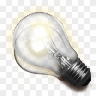 Let's Get Started, Genius - Incandescent Light Bulb Clipart
