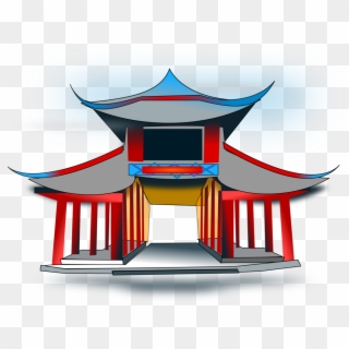 1014 X 750 3 - Chinese Temple Clipart - Png Download