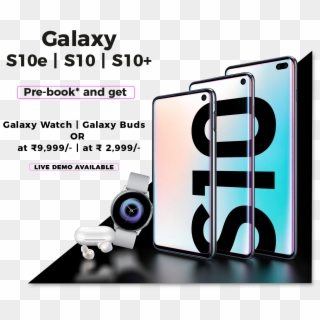 Catch Big Deals On The Phone - S 10 Lineup Clipart