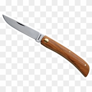 Traditional Pocket Knife 'terroir' Olive Tree Wood - Knife Clipart