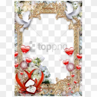 Free Png Download Wedding Photo Frame Png Images Background - Wedding Photo Frames Png Clipart